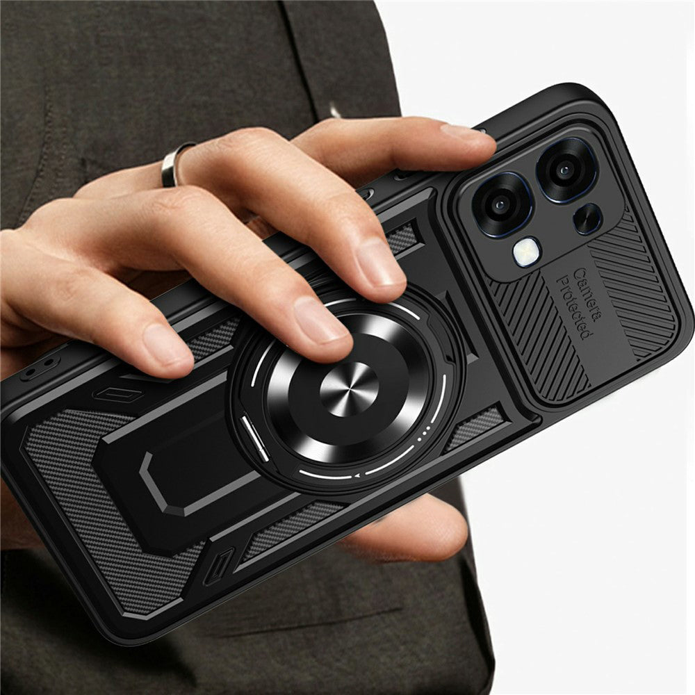 Θήκη για Oppo A6 Pro 5G / A6 Pro 4G, Techsuit, RuggedCam, Μπλε