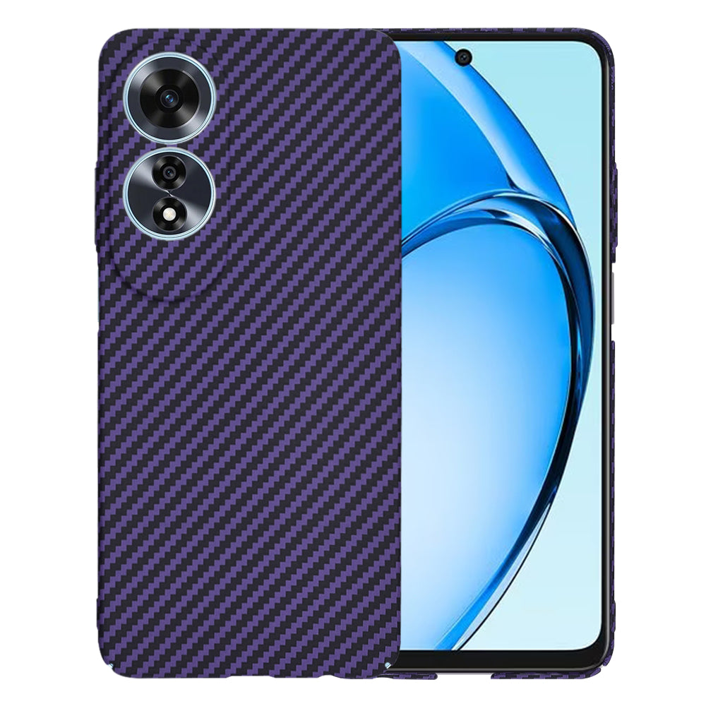 Θήκη για Oppo A60, Techsuit, Carbonite FiberShell, Μωβ