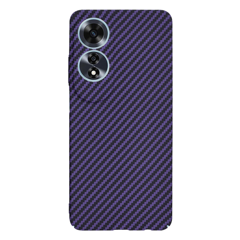 Θήκη για Oppo A60, Techsuit, Carbonite FiberShell, Μωβ