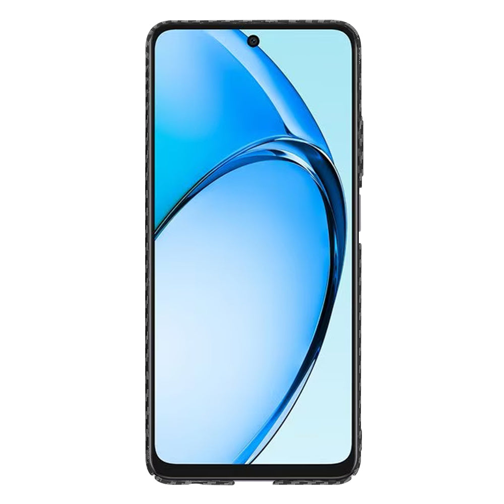 Θήκη για Oppo A60, Techsuit, Carbonite FiberShell, Μαύρη