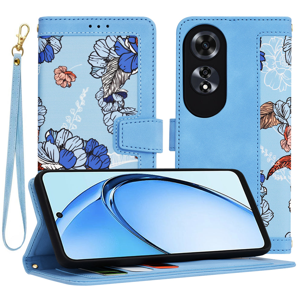 Θήκη για Oppo A60, Techsuit, FlipCraft, Μπλε