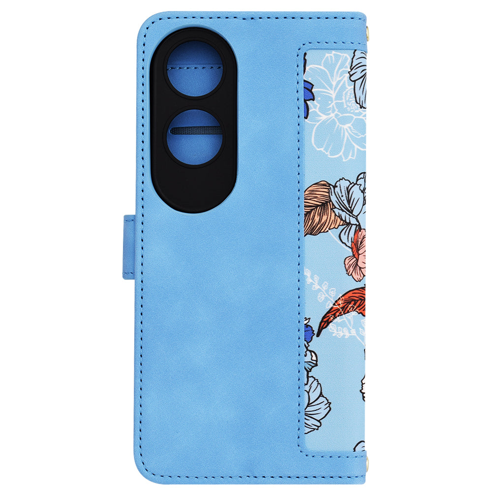 Θήκη για Oppo A60, Techsuit, FlipCraft, Μπλε