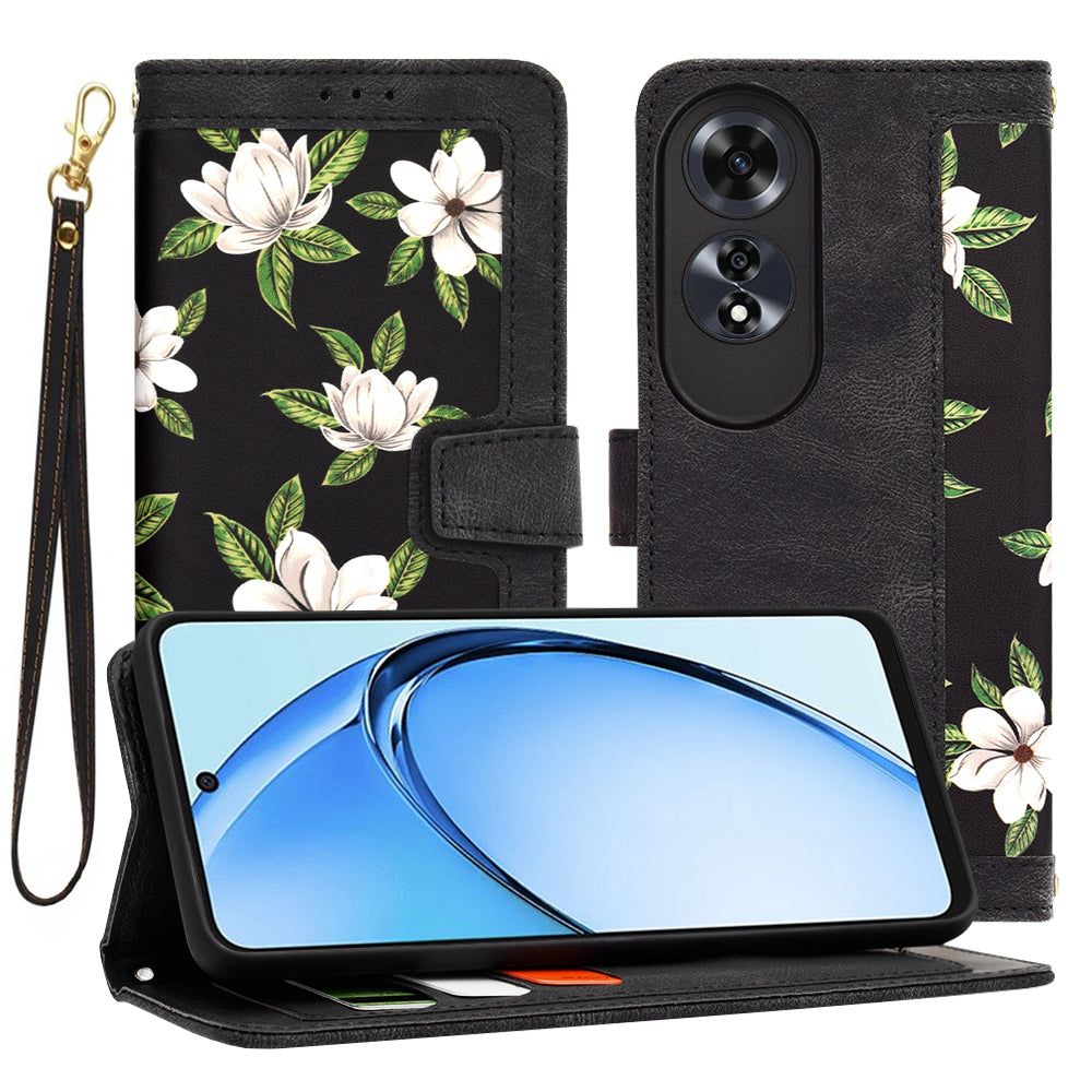 Θήκη για Oppo A60, Techsuit, FlipCraft, Μαύρο