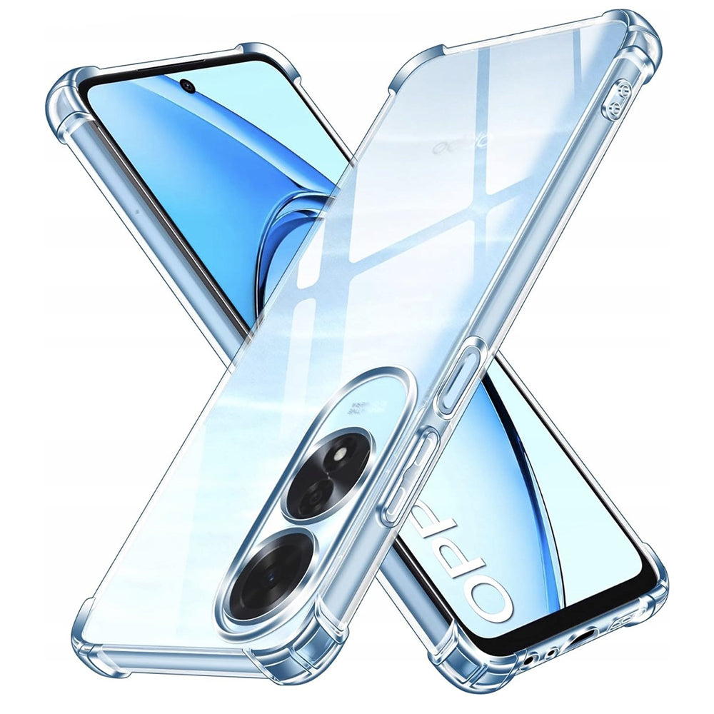 Θήκη για Oppo A60, Techsuit, Ανθεκτική σε Κρούσεις Διαφανής, Διάφανη