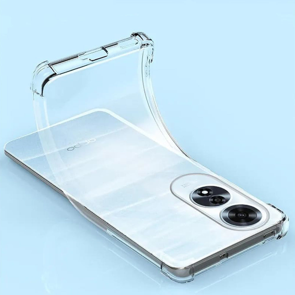 Θήκη για Oppo A60, Techsuit, Ανθεκτική σε Κρούσεις Διαφανής, Διάφανη