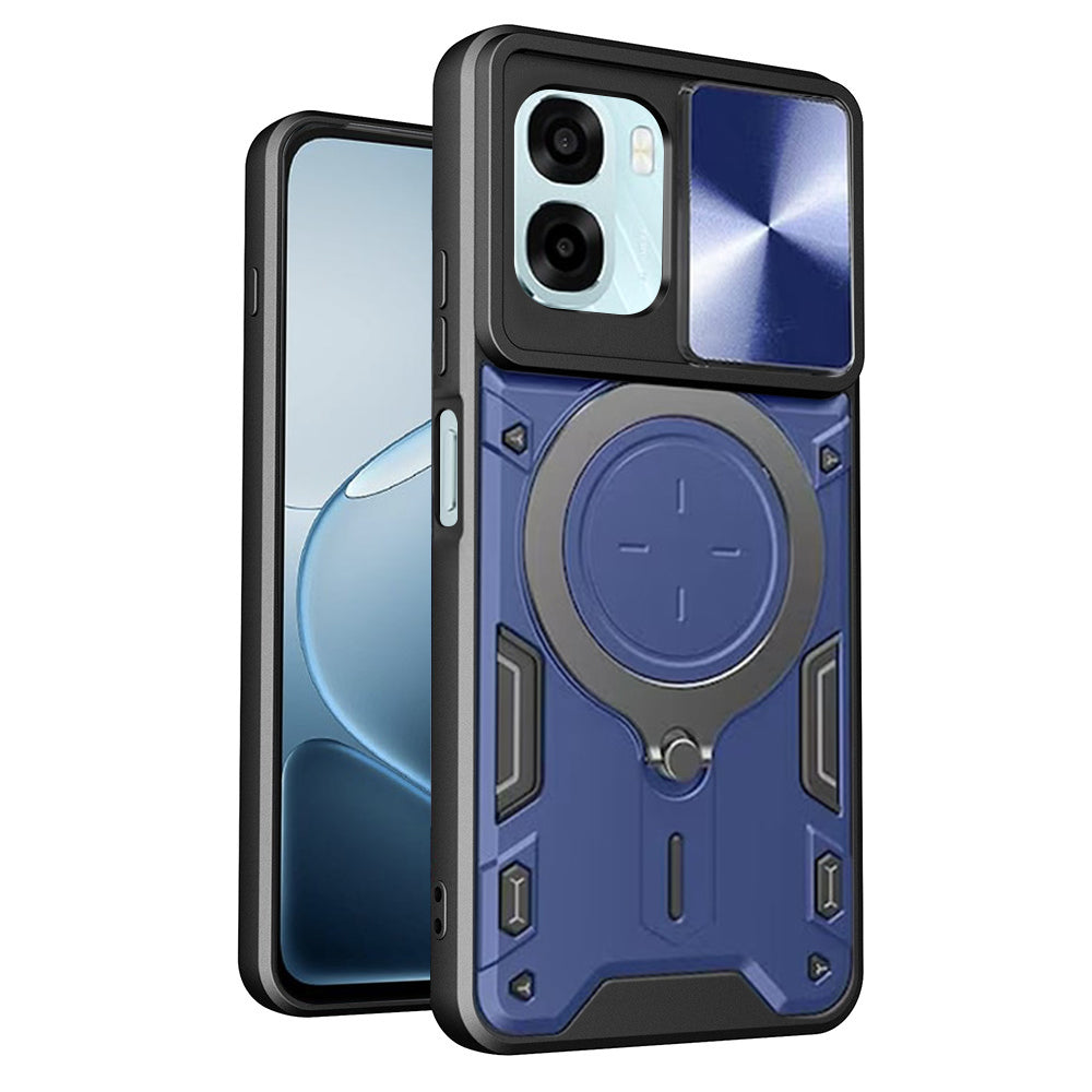 Θήκη για Oppo A6k 4G / A6x 4G / A6x / A6 4G, Techsuit, CamGuard Pro, Μπλε