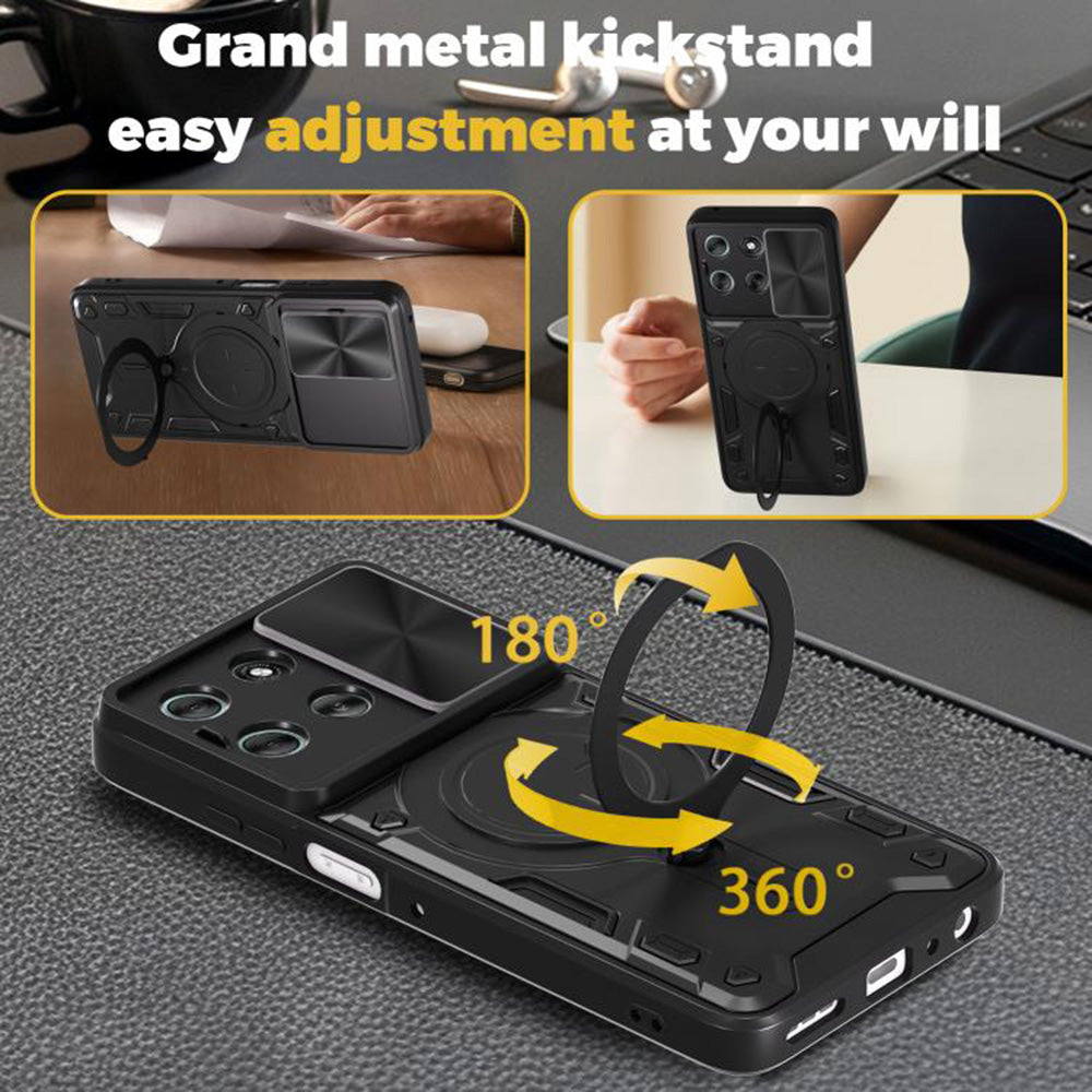 Θήκη για Oppo A6k 4G / A6x 4G / A6x / A6 4G, Techsuit, CamGuard Pro, Μπλε
