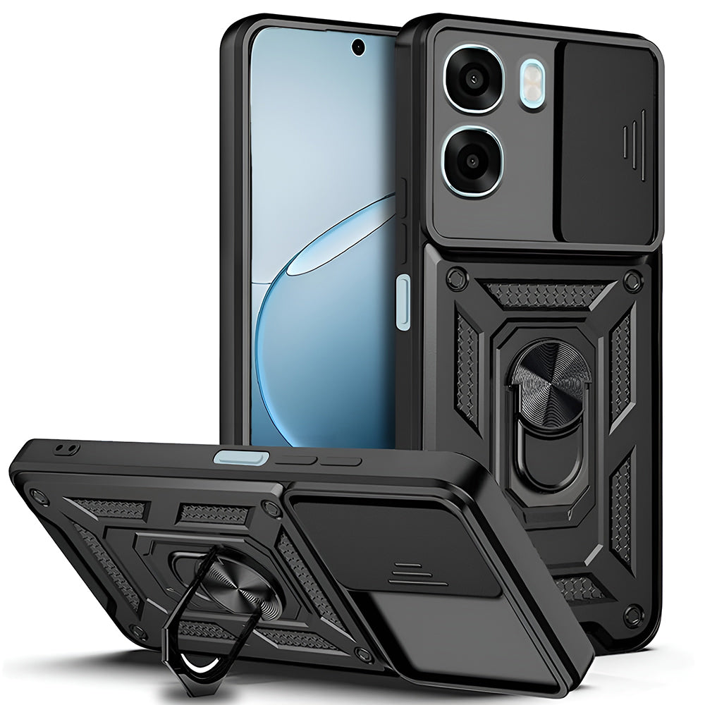 Θήκη για Oppo A6x 4G / A6x, Techsuit, CamShield, Μαύρη