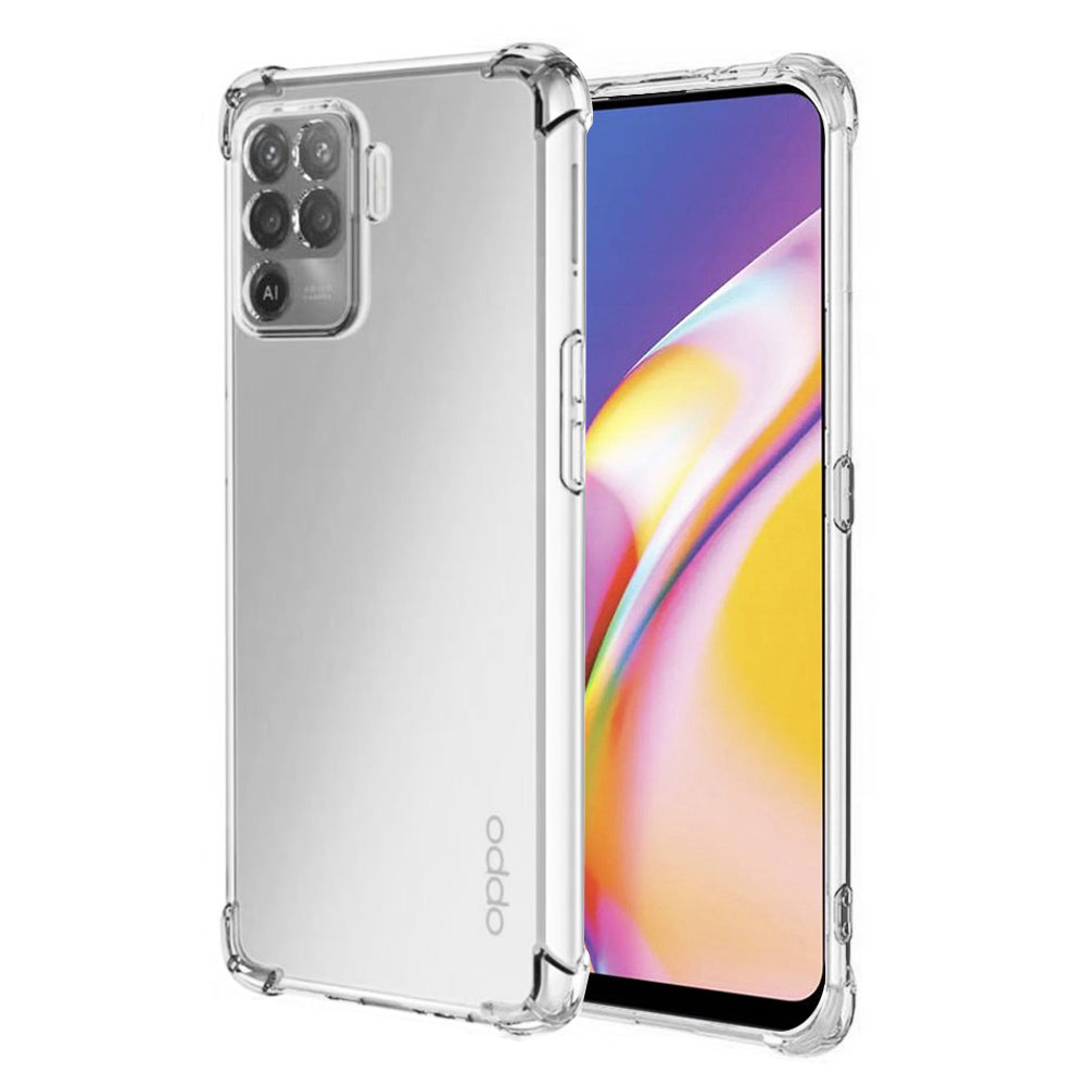 Θήκη για Oppo A94 / Reno5 Lite, Techsuit, Ανθεκτική σε Κρούσεις Διαφανής, Διάφανη
