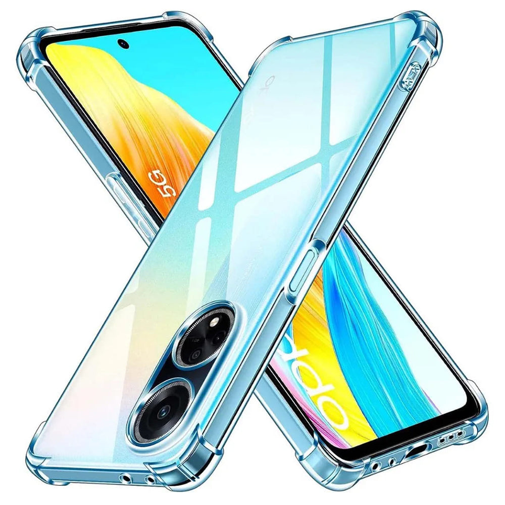 Θήκη για Oppo A98, Techsuit, Ανθεκτική σε Κρούσεις Διαφανής, Διάφανη