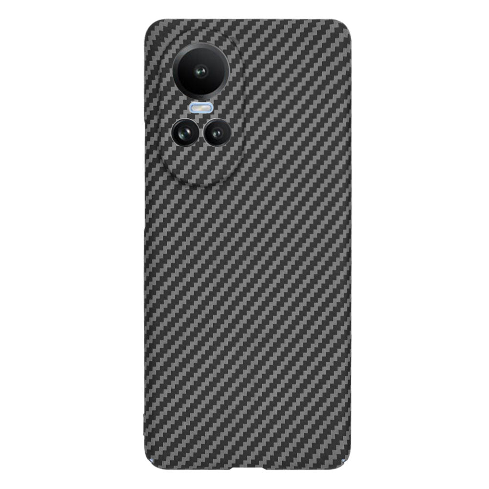 Θήκη για Oppo Reno10 / Reno10 Pro, Techsuit, Carbonite FiberShell, Μαύρη