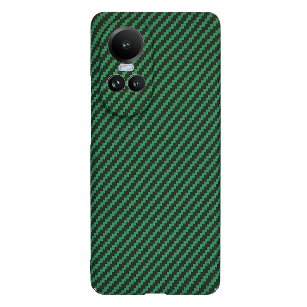 Θήκη για Oppo Reno10 / Reno10 Pro, Techsuit, Carbonite FiberShell, Πράσινο