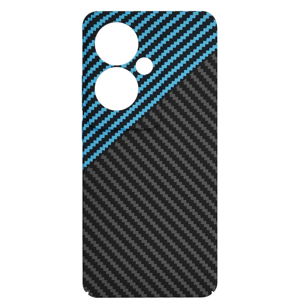 Θήκη για Oppo Reno11 F, Techsuit, Carbonite FiberShell, Μαύρο Μπλε
