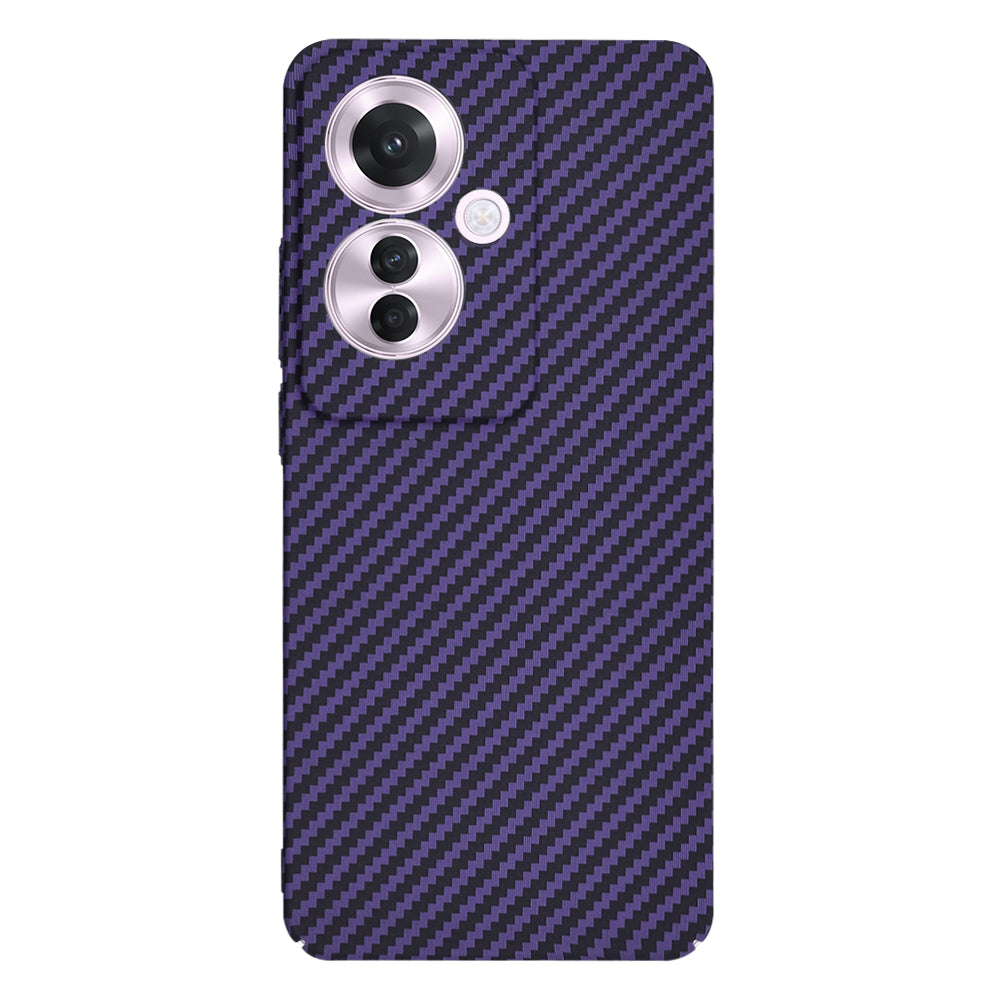 Θήκη για Oppo Reno11 F, Techsuit, Carbonite FiberShell, Μωβ