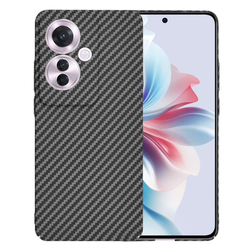 Θήκη για Oppo Reno11 F, Techsuit, Carbonite FiberShell, Μαύρο