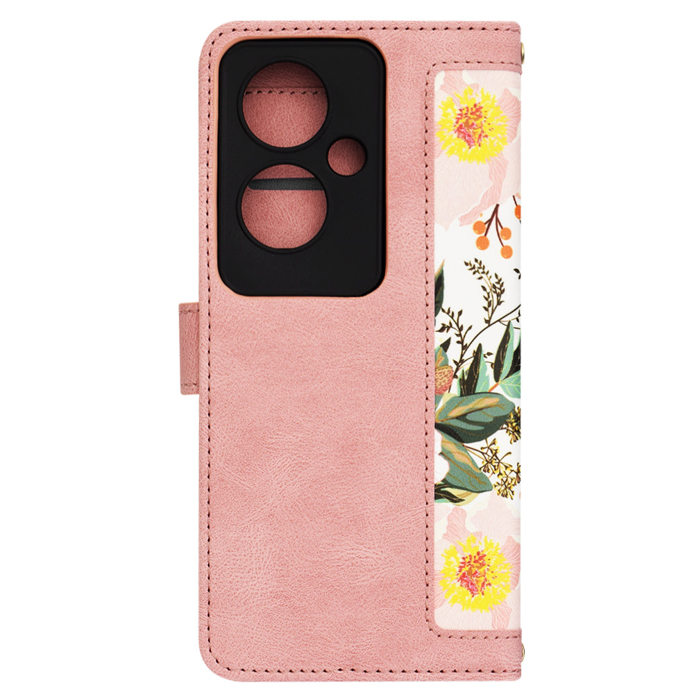 Θήκη για Oppo Reno11 F, Techsuit, FlipCraft, Ροζ