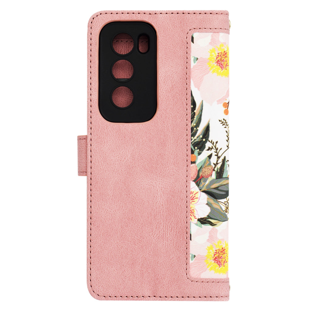 Θήκη για Oppo Reno12 Pro, Techsuit, FlipCraft, Ροζ