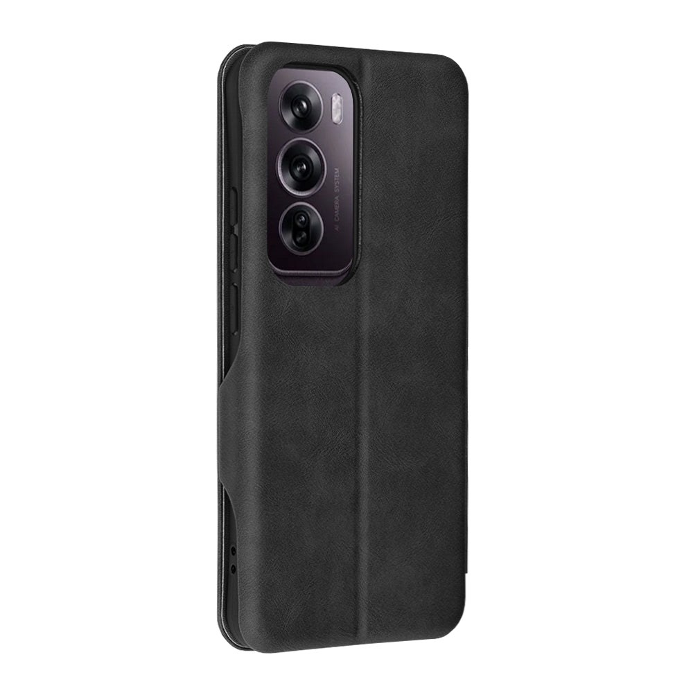 Θήκη για Oppo Reno12 Pro, Techsuit, Safe Wallet Plus, Μαύρο