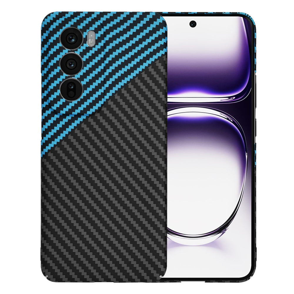 Θήκη για Oppo Reno12, Techsuit, Carbonite FiberShell, Μαύρο Μπλε
