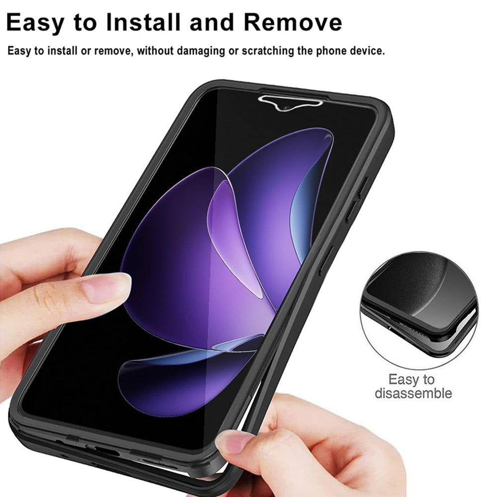 Θήκη για Oppo Reno13 FS 5G / Reno13 F 4G / Reno13 F, Techsuit, ColorVerse 360, Ροζ