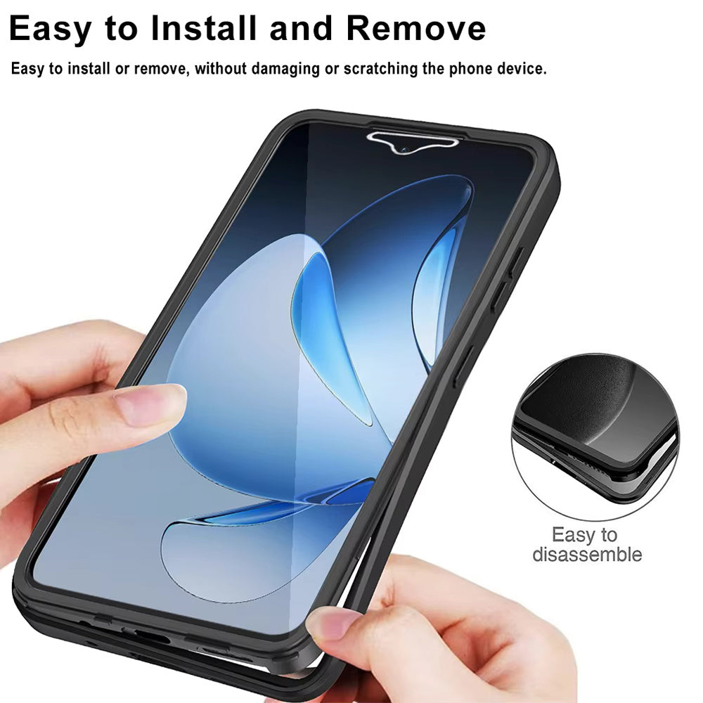 Θήκη για Oppo Reno13 Pro, Techsuit, ColorVerse 360, Μπλε