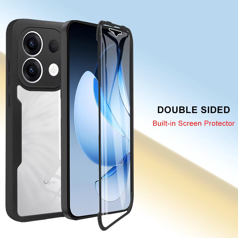Θήκη για Oppo Reno13 Pro, Techsuit, ColorVerse 360, Μαύρο