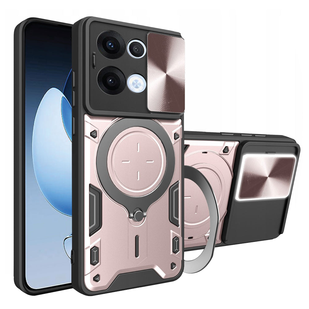 Θήκη για Oppo Reno13, Techsuit, CamGuard Pro, Ροζ Χρυσό
