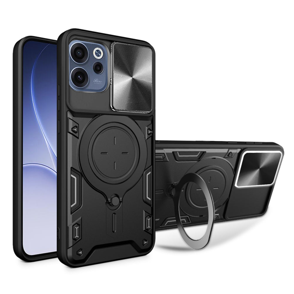 Θήκη για Oppo Reno15 FS / Reno15 F, Techsuit, CamGuard Pro, Μαύρη