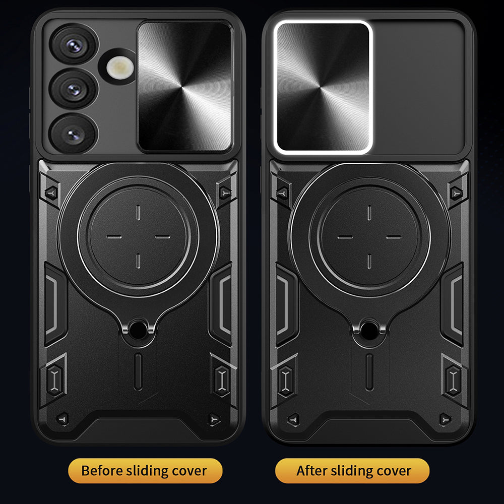 Θήκη για Oppo Reno15 FS / Reno15 F, Techsuit, CamGuard Pro, Μαύρη