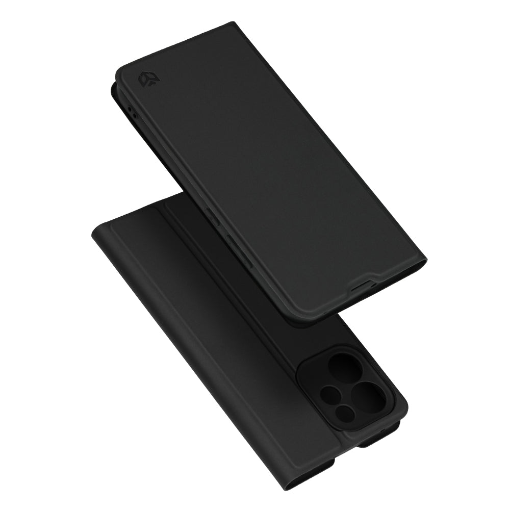 Θήκη για Oppo Reno15 FS / Reno15 F, Techsuit, Magskin Book, Μαύρη