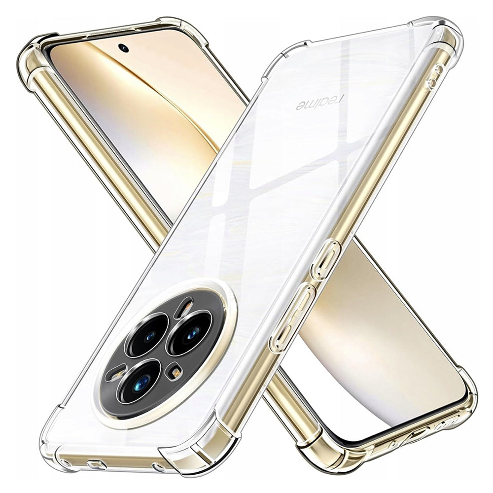 Θήκη για Realme 14 Pro+, Techsuit, Ανθεκτική σε Κρούσεις Διαφανής, Διάφανη