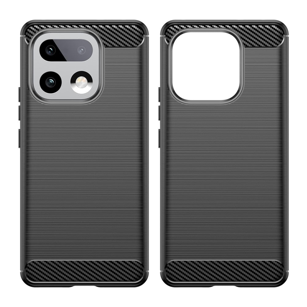 Θήκη για Realme 16 Pro+, Techsuit, Καρμπόν, Μαύρη
