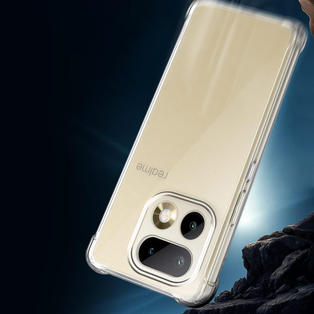 Θήκη για Realme 16 Pro, Techsuit, Shockproof Clear, Διαφανής