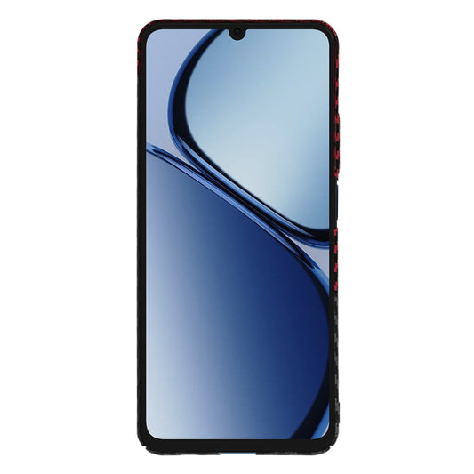 Θήκη για Realme C63 / C61, Techsuit, Carbonite FiberShell, Μαύρο Κόκκινο