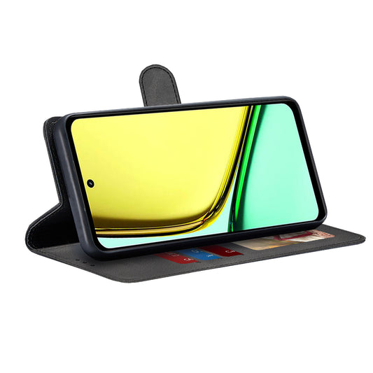 Θήκη για Realme C67 4G, Techsuit, Diary Book, Μαύρη