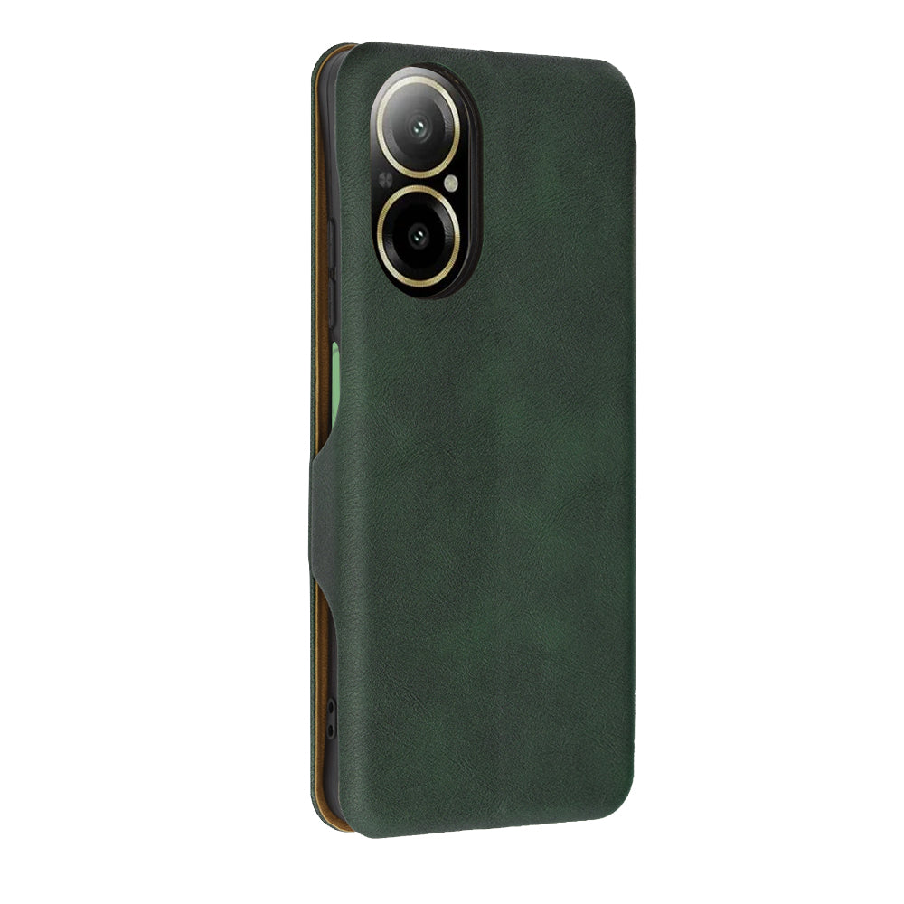 Θήκη για Realme C67 4G, Techsuit, Safe Wallet Plus, Πράσινο