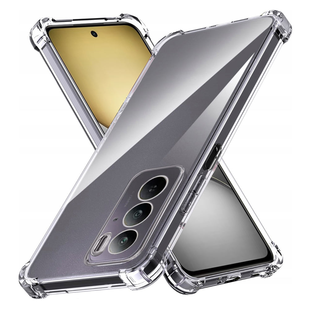 Θήκη για Realme C75 5G, Techsuit, Ανθεκτική σε Κρούσεις Διαφανής, Διάφανη