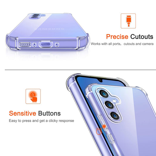 Θήκη για Realme C75 5G, Techsuit, Ανθεκτική σε Κρούσεις Διαφανής, Διάφανη