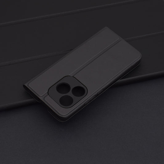 Θήκη για Realme GT 6T / GT 6, Techsuit, Magskin Book, Μαύρη