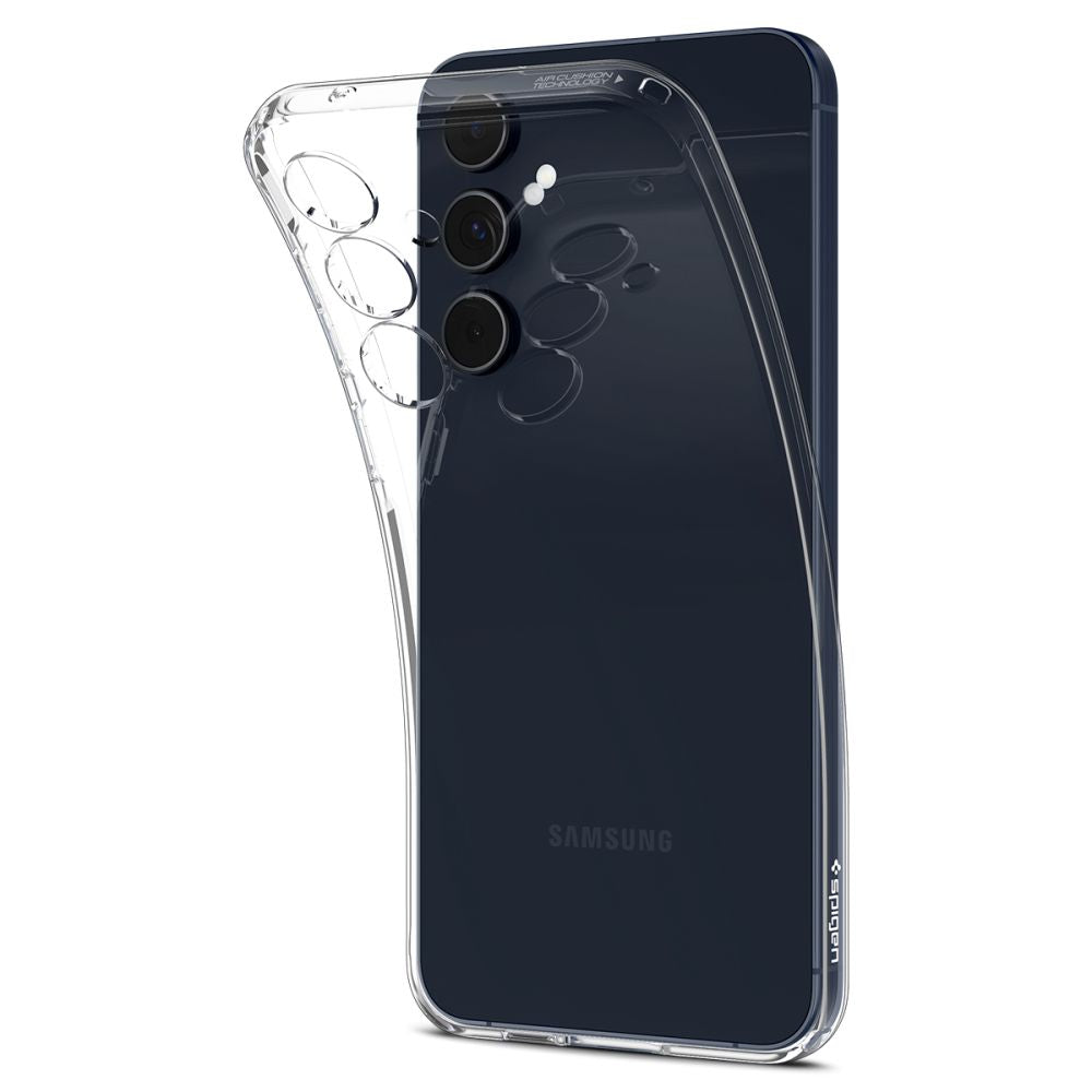 Θήκη για Samsung Galaxy A55 5G A556, Spigen, Liquid Crystal, Διαφανής ACS07537