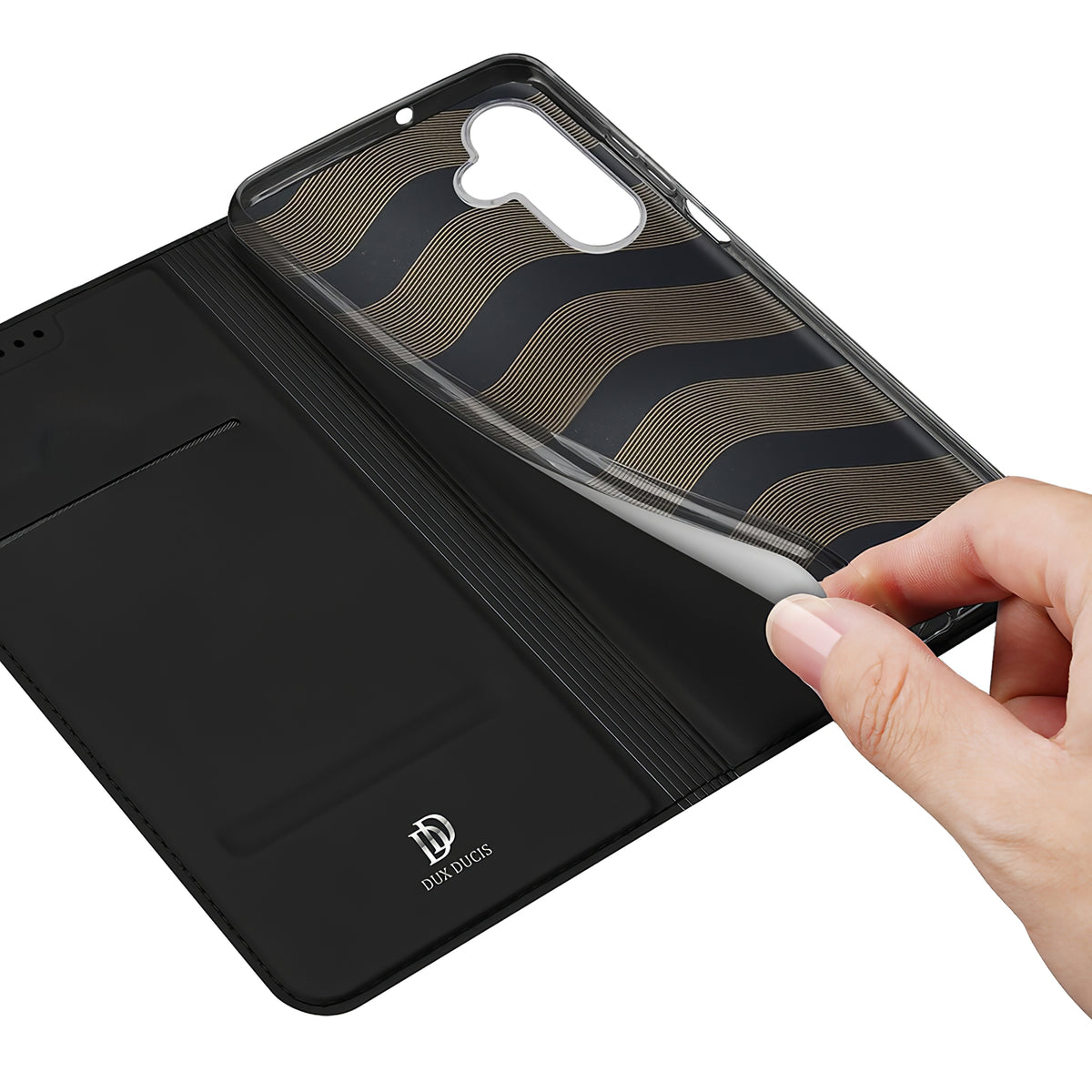 Θήκη για Samsung Galaxy A55 5G A556, DUX DUCIS, Skin Pro, Μαύρο