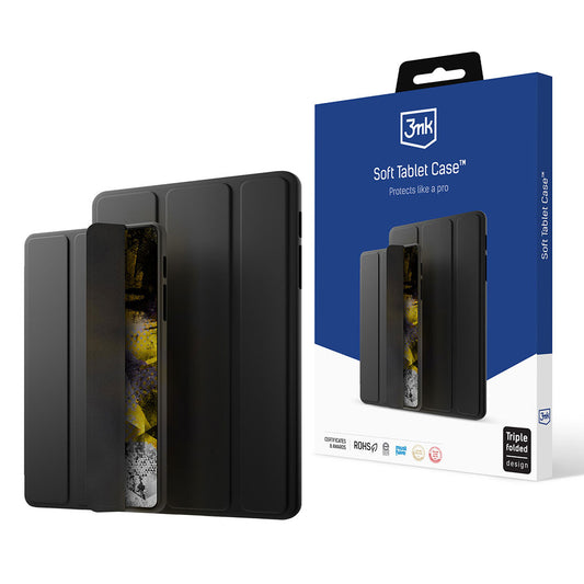 Θήκη για Samsung Galaxy Tab A9+, 3MK, Μαλακό Tablet, Μαύρο