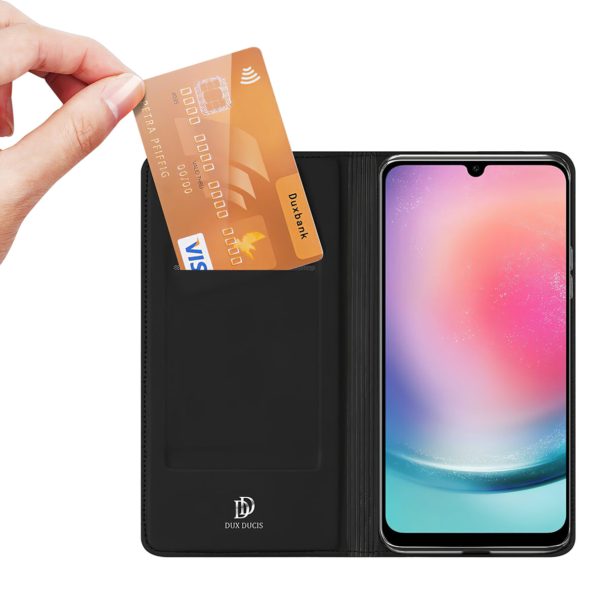Θήκη για Samsung Galaxy A55 5G A556, DUX DUCIS, Skin Pro, Μαύρο