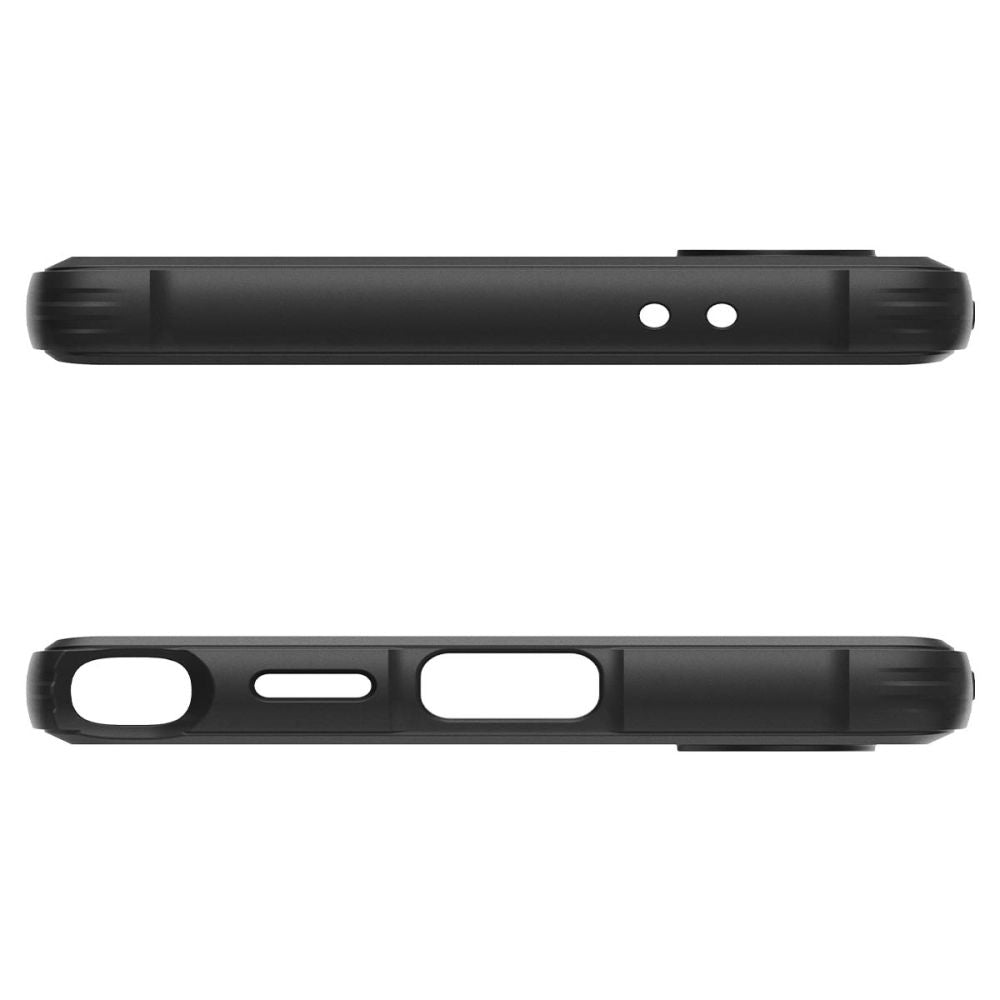 Θήκη για Samsung Galaxy S24 Ultra S928, Spigen, Rugged Armour, Μαύρο ACS07286