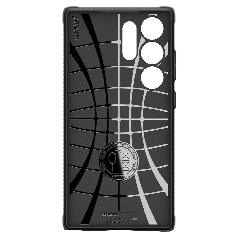Θήκη για Samsung Galaxy S24 Ultra S928, Spigen, Rugged Armour, Μαύρο ACS07286