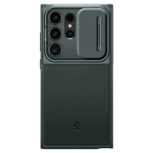 Θήκη για Samsung Galaxy S24 Ultra S928, Spigen, OPTIK ARMOR, πράσινο ACS07314