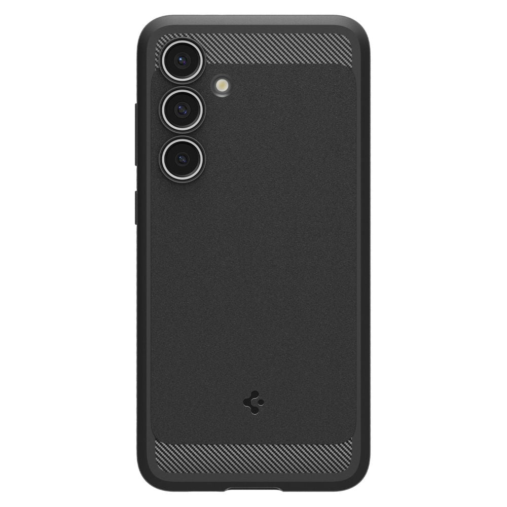 Θήκη για Samsung Galaxy S24 FE S721, Spigen, Rugged Armor, Μαύρη ACS08578