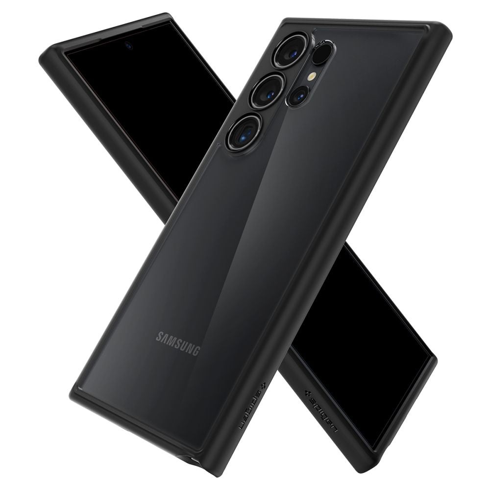 Θήκη για Samsung Galaxy S24 Ultra S928, Spigen, Ultra Hybrid, Ματ Μαύρη ACS07295