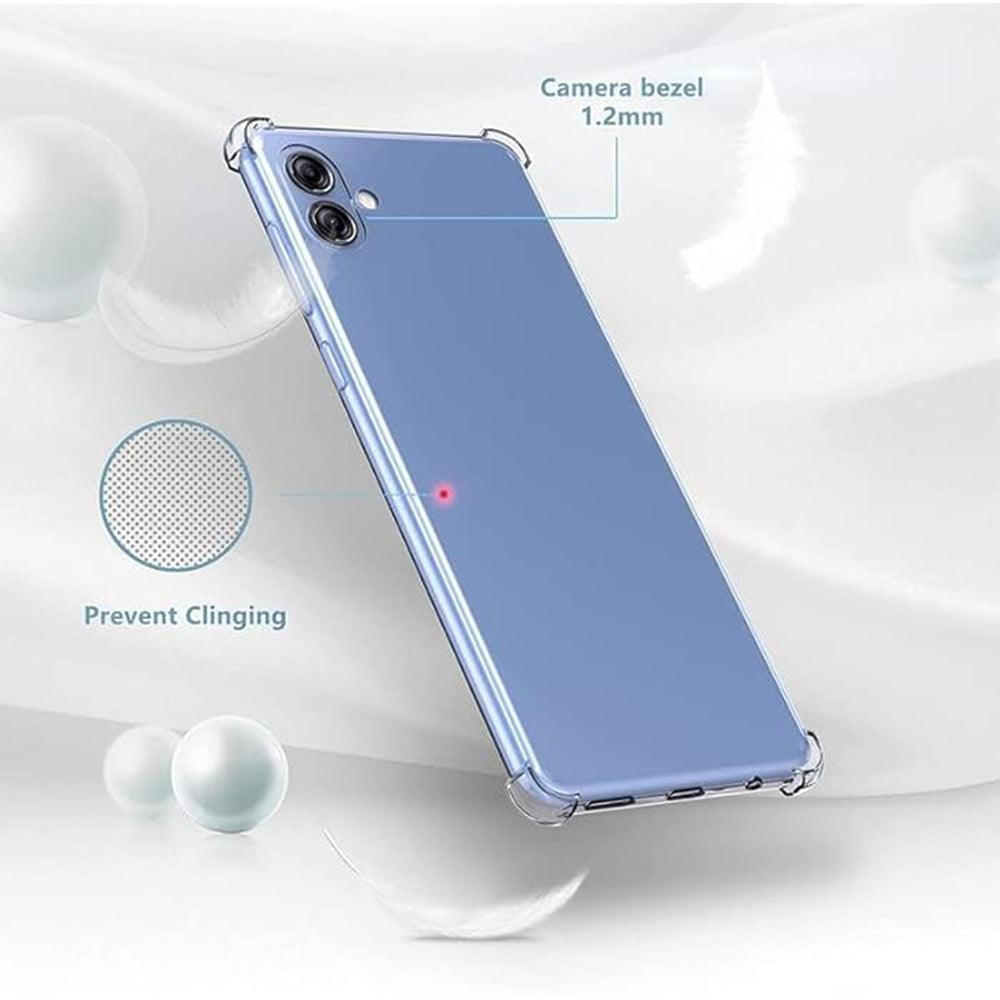 Θήκη για Samsung Galaxy A04e A042 / M04 M045, Techsuit, Ανθεκτική σε Κρούσεις Διαφανής, Διάφανη