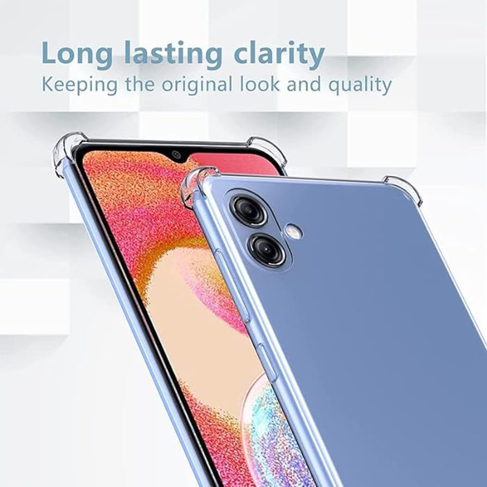 Θήκη για Samsung Galaxy A05 A055, Techsuit, Ανθεκτική σε Κρούσεις Διαφανής, Διάφανη